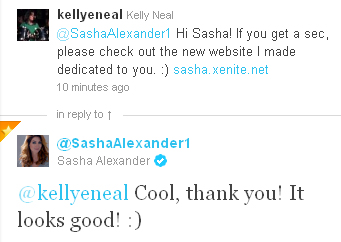 Sasha Tweet